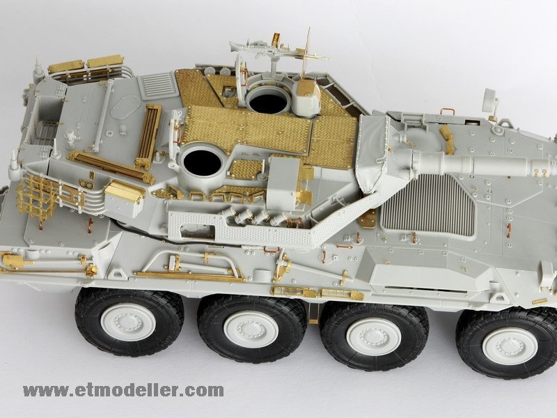 E.T. Model E35-003 Modern Spanish Army VRC-105 Centauro RCV (For TRUMPETER 00388) 1/35 – Bild 11