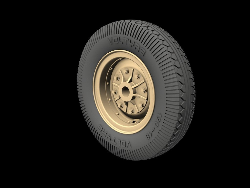 Panzer Art RE35-143 Drive wheels for Sd.Kfz 11 &amp;amp;251 (Commercial Pattern ) 1/35 – imagen 2