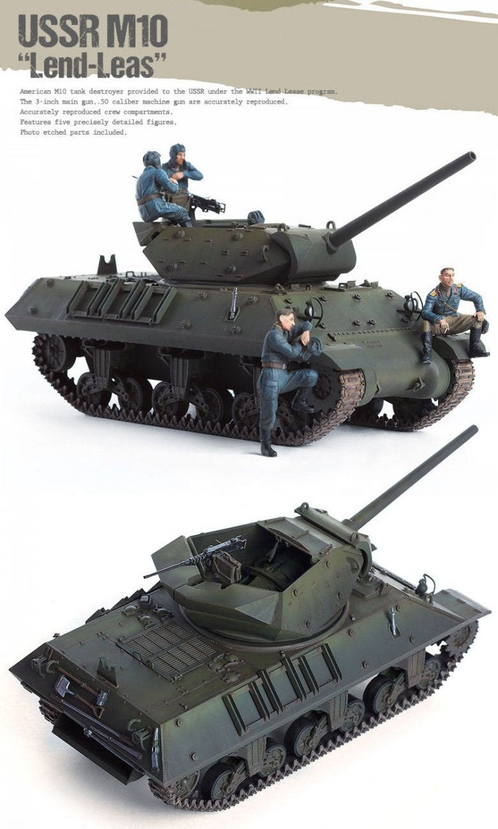 Academy 13521 USSR M10 Lend Lease 1/35 – imagen 3