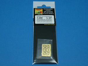 Aber 350L-47 Set of 16 pcs 2cm barrels for German Flakvierling 38 with shields 1/350 – imagen 4