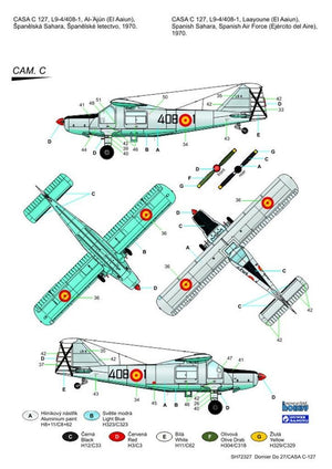 Special Hobby 72327 Dornier Do 27 German, Spanish and Belgian Service 1/72 – immagine 4
