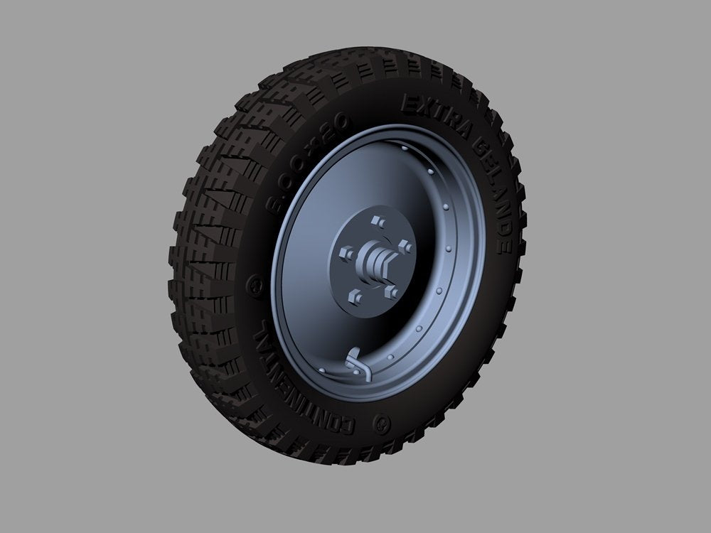 Panzer Art RE35-404 Kfz.13 road wheels (late pattern) 1/35