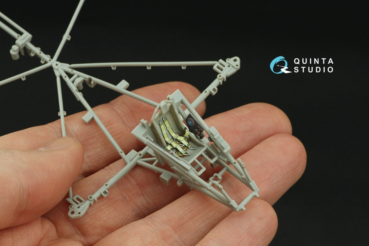 Quinta Studio QD48529 Horten Ho 229 3D-Printed &amp;amp; coloured Interior on decal paper (Zoukei Mura SWS) 1/48 – imagen 6