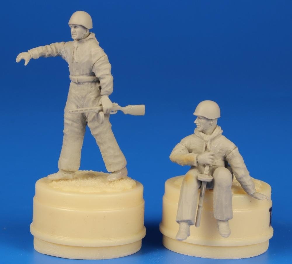 CMK F48294 Troupes de débarquement de chars soviétiques, partie 2 (2 figurines) 1/48