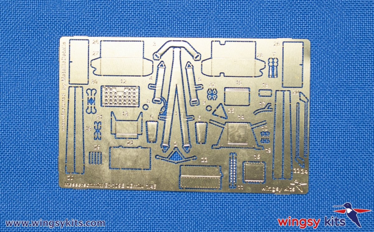 Wingsy Kits D5-08 German WWII Fighter MESSERSCHMITT Bf 109 E-3 1/48 – imagen 10