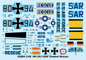 Trumpeter 02884 HH-34J USAF Combat Rescue 1/48 – zdjęcie 12