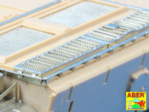 Aber 35G28 Grilles for Russian tank T-55 also Tiran 5 1/35 – Bild 7