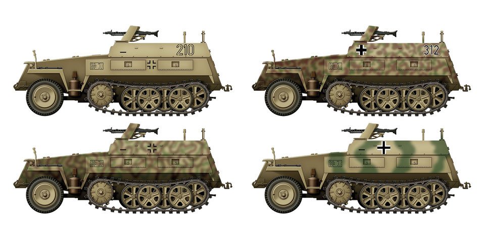 Das Werk DW35029 le.SPW Sd.Kfz.250/1 Ausf.B (neu) 1/35 – Bild 2