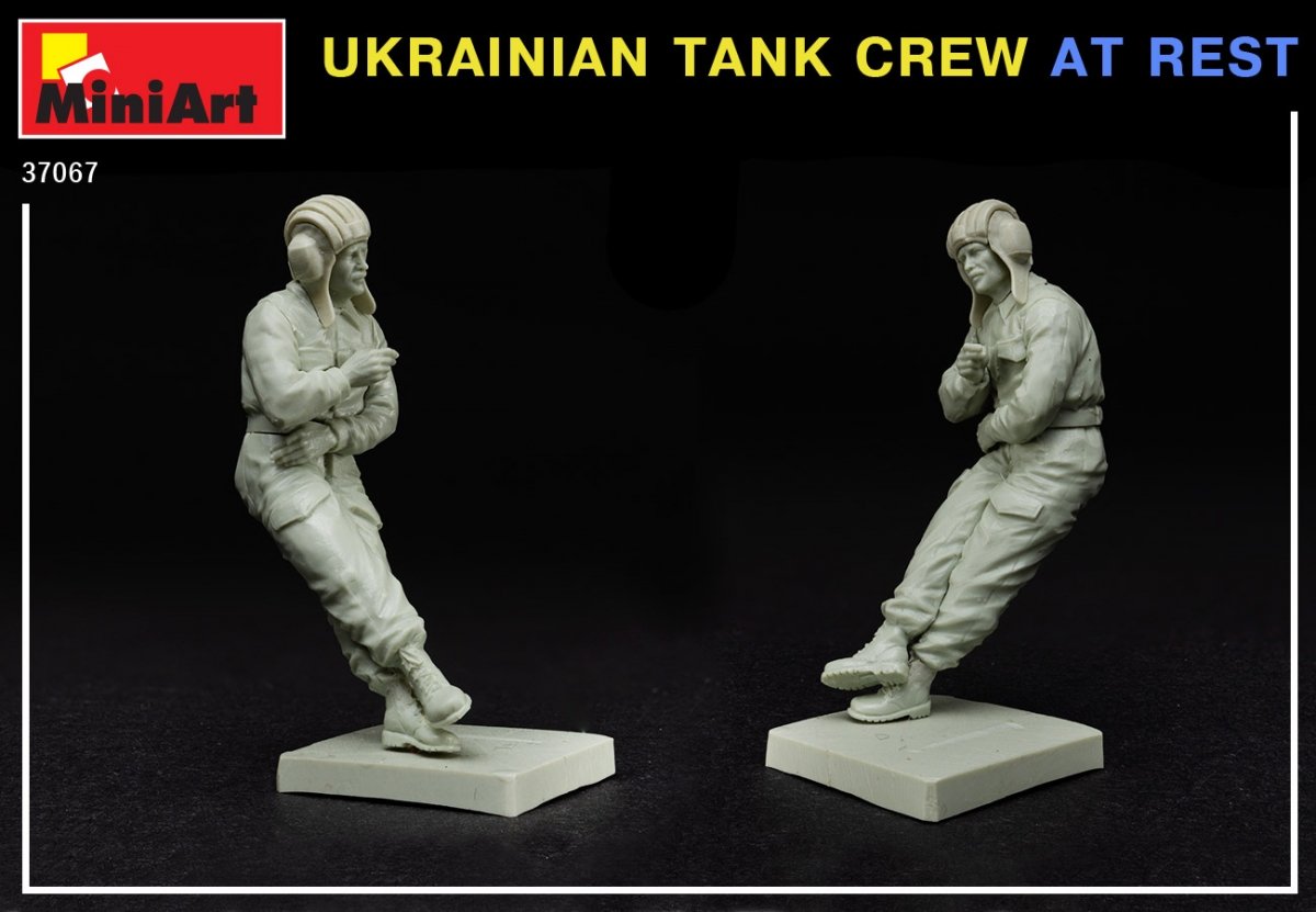 MiniArt 37067 UKRAINIAN TANK CREW AT REST 1/35 – imagen 6