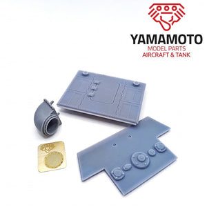 Yamamoto YMP3514 Gas Turbine GT101 for kit E-50/E-75 1/35 – imagen 3