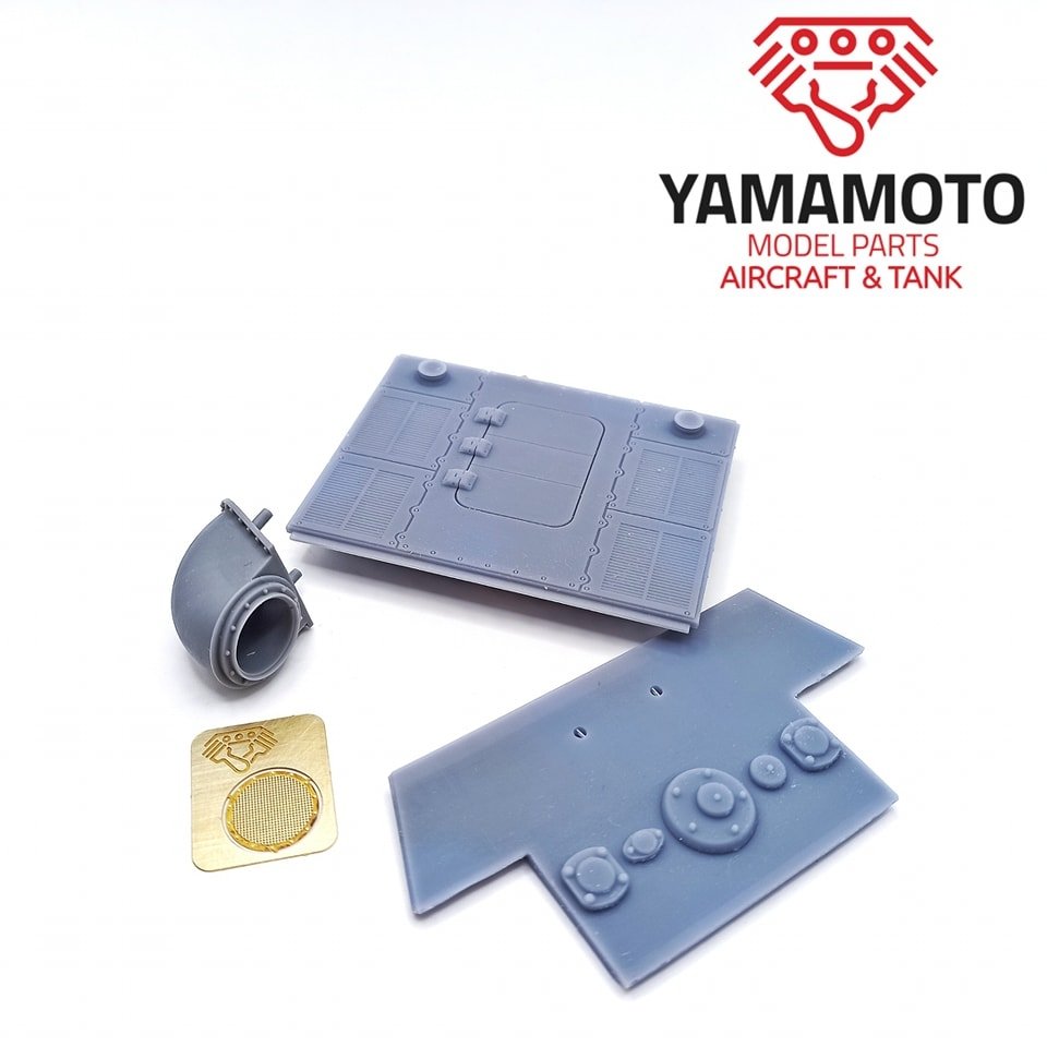 Yamamoto YMP3514 Gas Turbine GT101 for kit E-50/E-75 1/35 – imagen 3