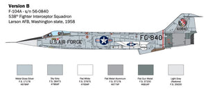 Italeri 2515 F-104 STARFIGHTER A/C 1/32 – imagen 5