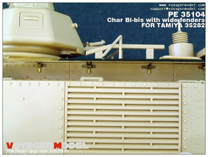 Voyager Model PE35104 WWII French Char BI-bis with wide fenders (B ver include Gun barrel) for TAMIYA 35282 1/35 – image 2