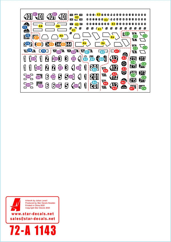Star Decals 72-A1143 Frundsberg 1. 10. SS-Panzer Division. SdKfz 250 ALT and NEU versions. 1/72 – immagine 3