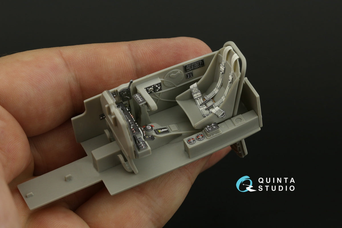 Quinta Studio QD32200 P-38L-5-LO Lightning 3D-Printed &amp;amp; coloured Interior on decal paper (Trumpeter/Hobbycraft) 1/32 – immagine 3