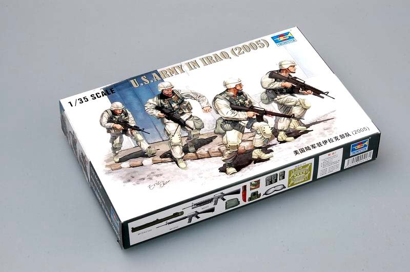 Trumpeter 00418 US Army in Iraq 2005 1/35 – imagen 3