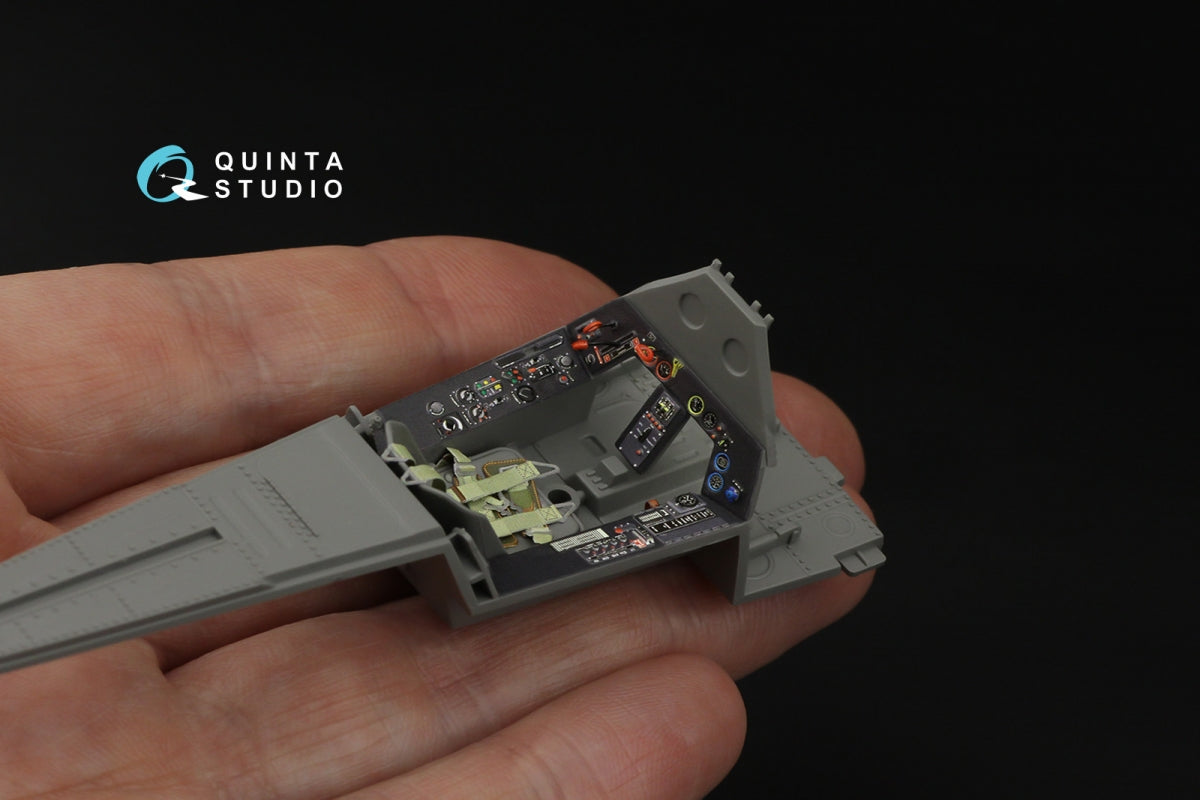 Quinta Studio QD35150 Fw 190A-8 interior 3D decals Border Model 1/35 – imagen 5