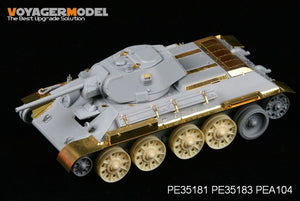 Garde-boues Voyager modèle PE35183 pour T-34/76 STZ Mod.1941 pour DRAGON 6355 1/35 – image 2