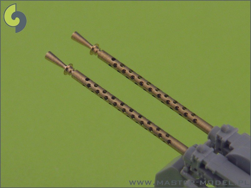 Canons Master SM-35-002 Browning M2 d&amp;#39;avion de calibre .50 (12,7 mm) avec cache-flammes (2 pièces)  – image 4
