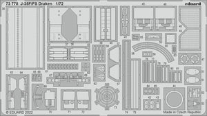 Eduard 73778 J-35F/ FS Draken HOBBY 2000, HASEGAWA 1/72 – immagine 2