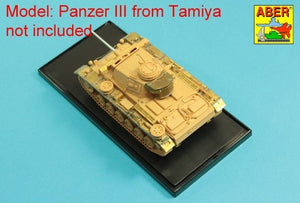 Aber 48A31 Grilles pour Pz.Kpfw. III et Stug III Compatibles avec les modèles Tamiya : 32540 ; 32524 ; 32525 ; 32543 ; 1/48 – image 7