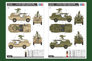Hobby Boss 82447 Land Rover WMIK w/ MILAN ATGM 1/35 – zdjęcie 3
