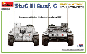 Mini Art 35362 StuG III Ausf. G FEB 1943 ALKETT PROD. WITH WINTERKETTEN 1/35 – zdjęcie 8