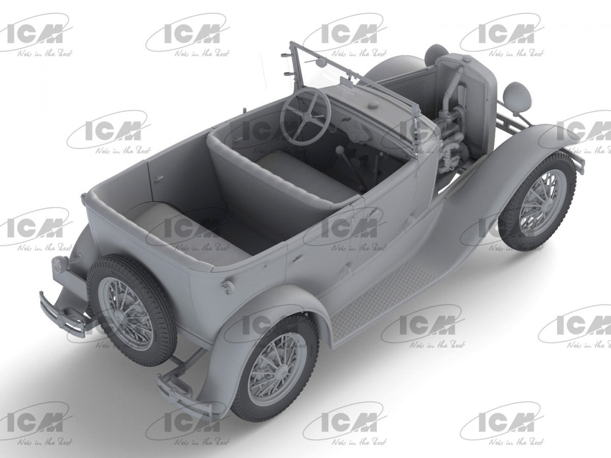 ICM 24052 Ford A Gangster Car 1/24 – imagen 4