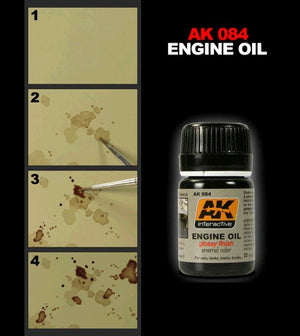 AK Interactive AK084 Fresh Engine Oil 35ml – imagen 2