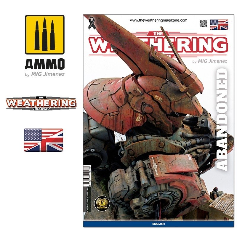 AMMO de Mig Jimenez 4529 Le magazine Weathering Numéro 30 : ABANDONNÉ (Anglais)