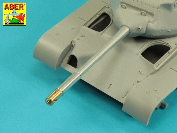 Aber 35L-284 90mm M-36 z cylindrycznym hamulcem do amerykańskiego czołgu M47 Patton bez pokrowca na jarzmo Takom/Italeri 1/35 – zdjęcie 10
