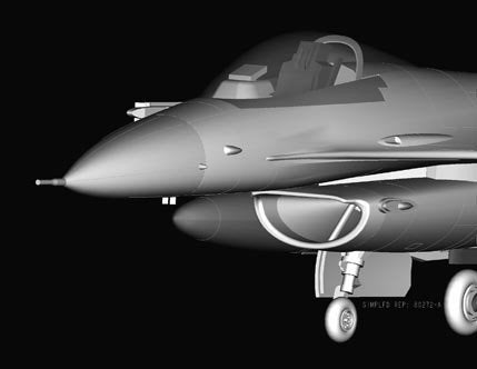 Hobby Boss 80274 F-16C Fighting Falcon 1/72 – imagen 6