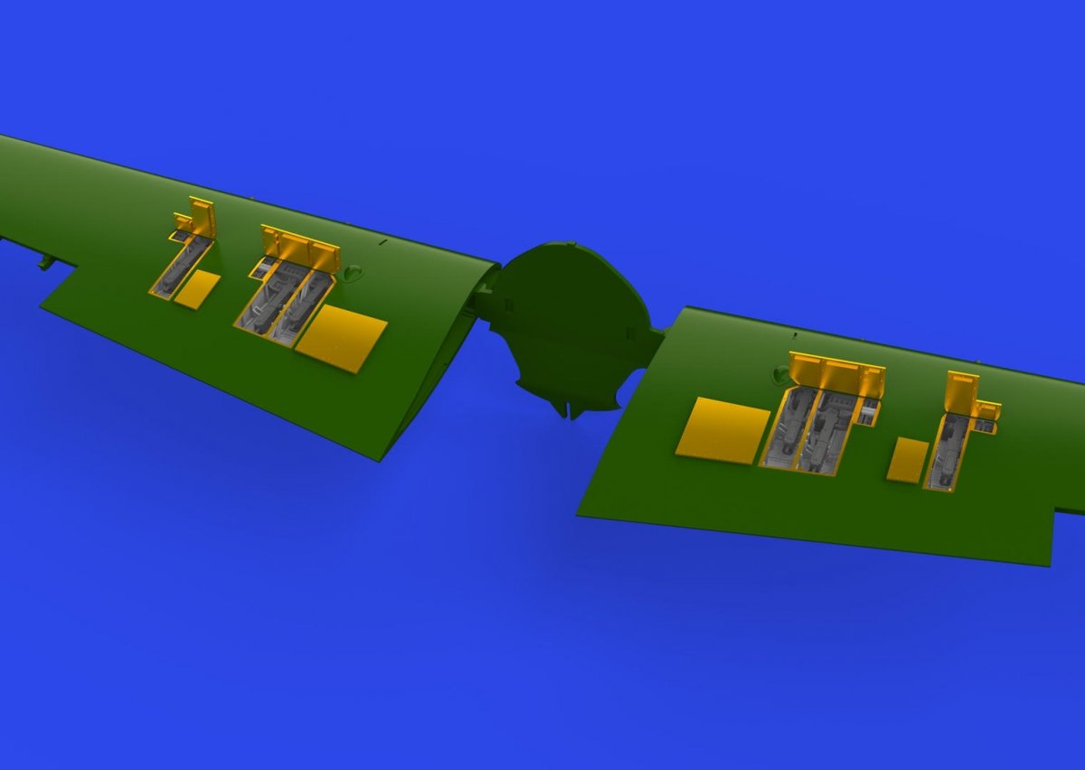 Eduard 648853 F4F-4 gun bays PRINT EDUARD 1/48 – imagen 2