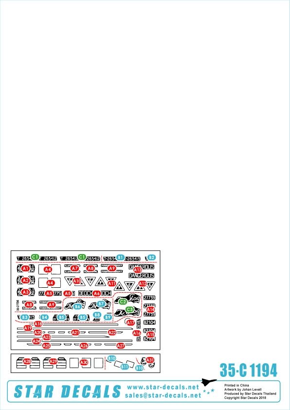 Star Decals 35-C1194 Australia Tanks and AFVs # 6 1/35 – immagine 2