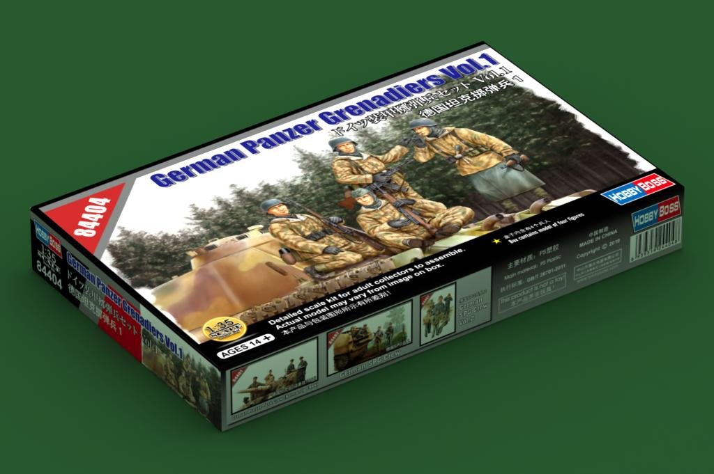 Hobby Boss 84404 German Panzer Grenadiers Vol.1 1/35 – imagen 2