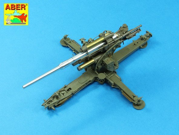 Aber 35L-189 German 88mm L/56 two-piece barrel for Flak 36 and Flak 37 1/35 – imagen 4