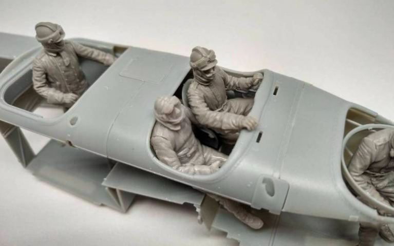 Copper State Models F32-022 AEG G.IV Bomber German Crew WWI Figures 1/32 – imagen 3