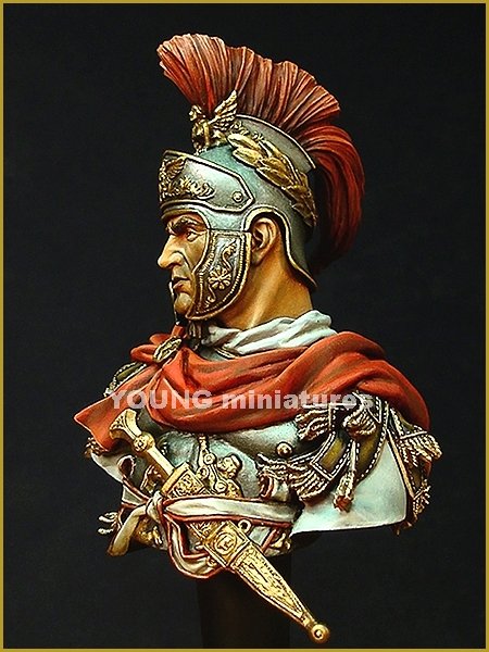 Young Miniatures YH1829 Roman Cavalry Officer 180 B.C. 1/10 – immagine 5