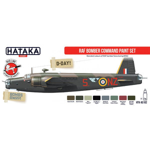 Hataka HTK-AS102 RAF Bomber Command paint set (8x17ml) – imagen 2