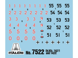 Italeri 7522 Sd.kFZ 142/1 STURMGESCH.III (2x fast kit) 1/72 – imagen 4