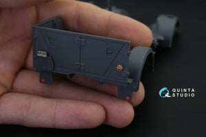 Quinta Studio QD35027 Horch 4X4 type 1a 3D-Printed &amp;amp; coloured Interior on decal paper (for Tamiya kit) 1/35 – imagen 5
