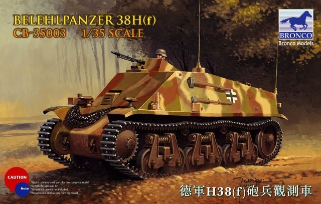 Bronco CB35003 German Befehlpanzer H38(f) 1/35