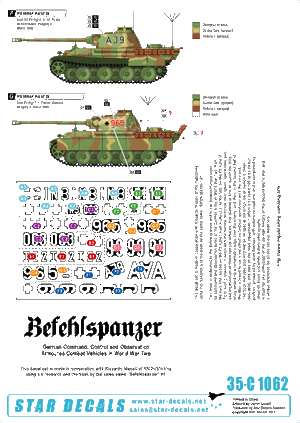 Star Decals 35-C1062 Befehlspanzer #6 1/35 – image 2