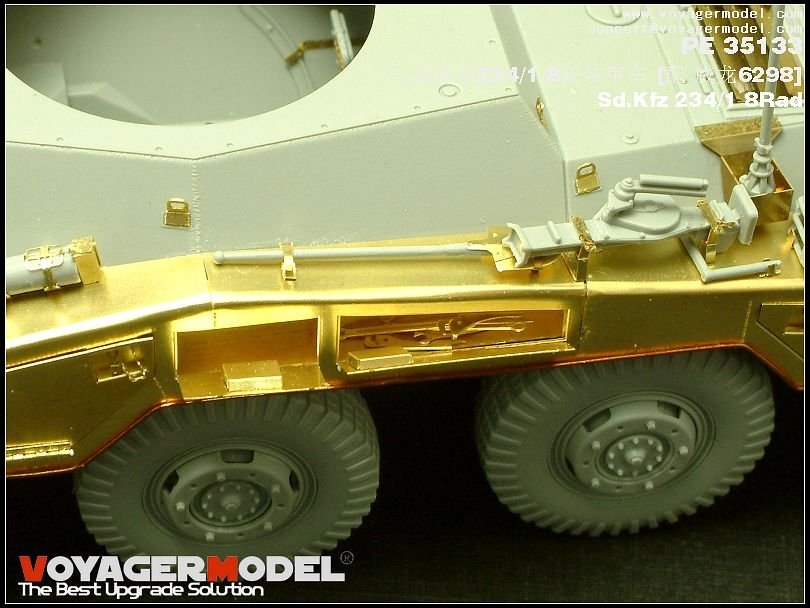 Voyager Model PE35133 Sd.Kfz 234/1 8Rad (For DRAGON 6298) 1/35 – zdjęcie 4