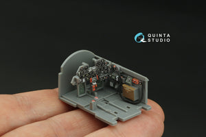 Quinta Studio QD48422 P-47M Thunderbolt 3D-Printed coloured Interior on decal paper (Tamiya) 1/48 – immagine 8