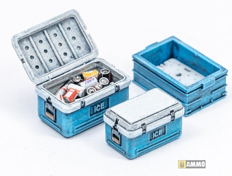 Liang 0414 3D-Print Model Mini Bar &amp;amp; Freezer 1/35 – Bild 3