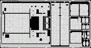 Eduard 35631 Faun SLT 56 floor plates 1/35 TRUMPETER