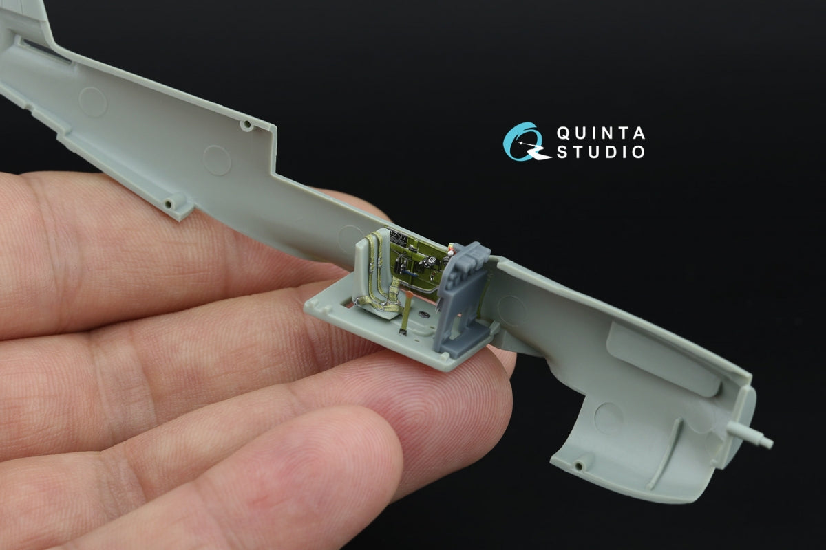 Quinta Studio QD+72214 P-40N Warhawk 3D-Printed &amp;amp; coloured Interior on decal paper (Academy) (with 3D-printed resin parts) 1/72 – Bild 8