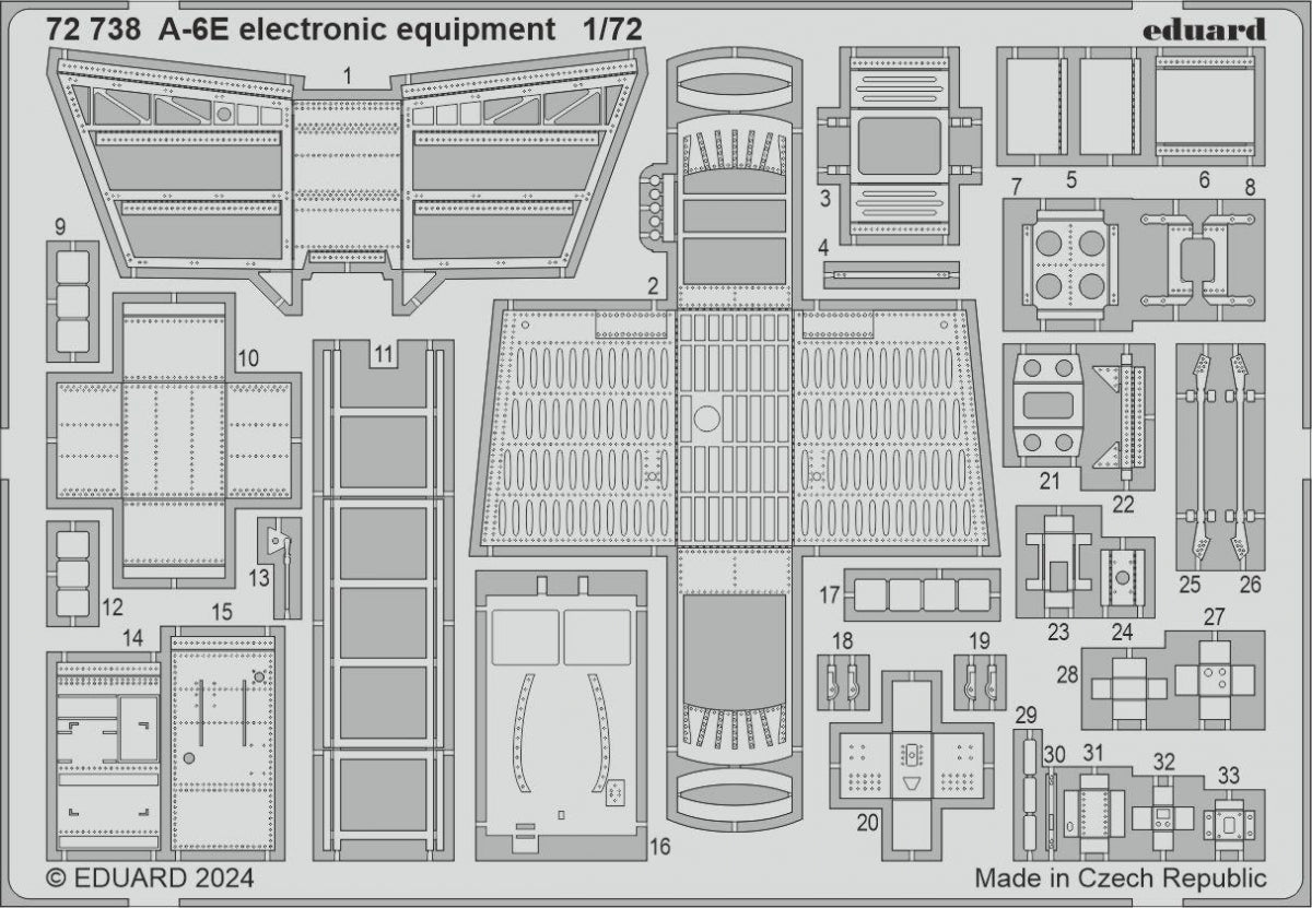 Eduard BIG72182 A-6E TRUMPETER 1/72 – imagen 2