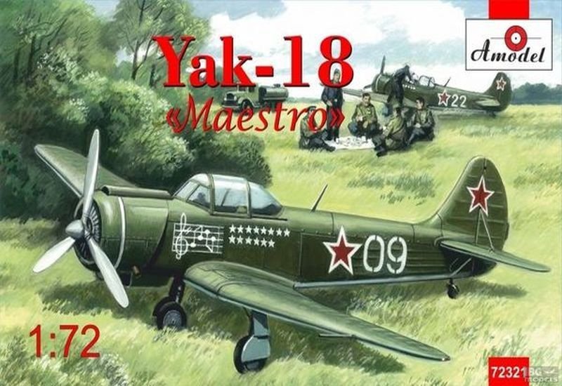 A-Model 72321 Yak-18 Maestro 1/72